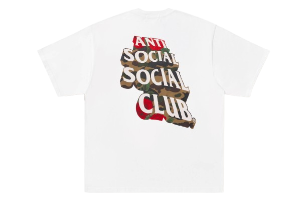 Bape x ASSC Tee Logo White