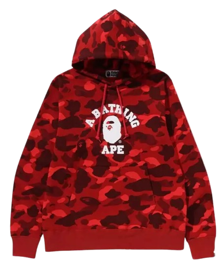 Bape Hoodie Color Camo