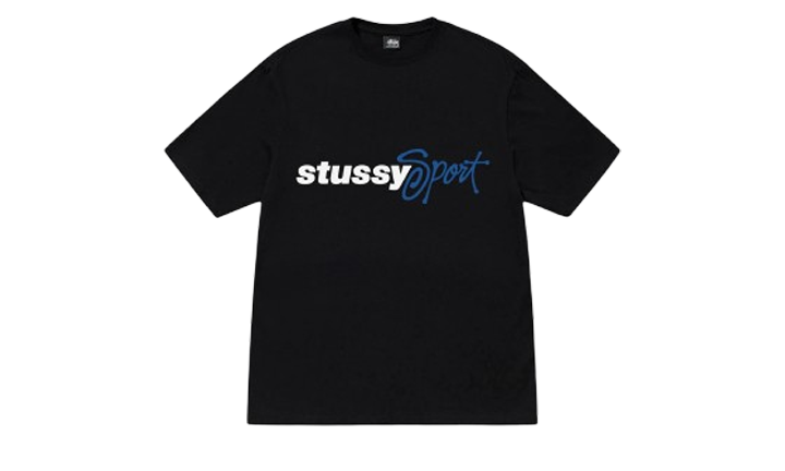 Stüssy Tee Sport Script Black