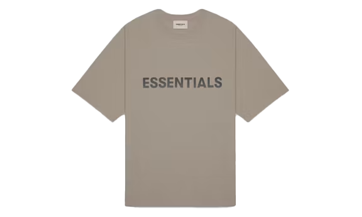 Fear of God Essentials T-Shirt Applique Logo Taupe