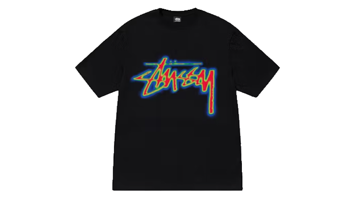 Stüssy Tee Thermal Black