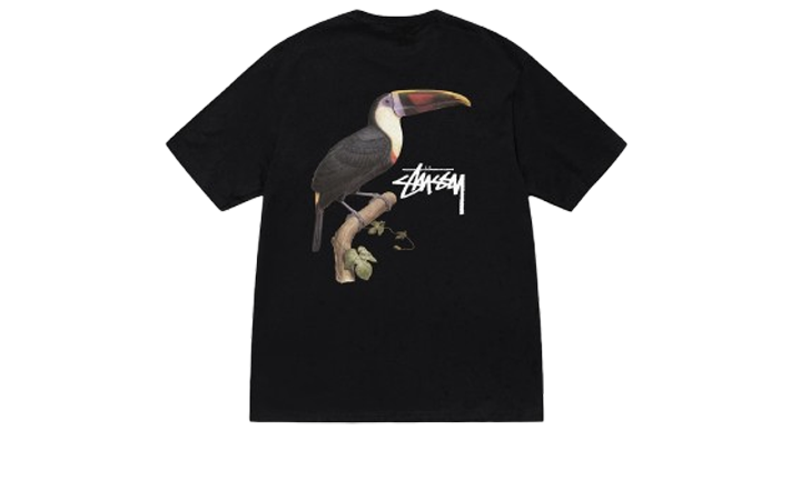 Stüssy Tee Tucan Black