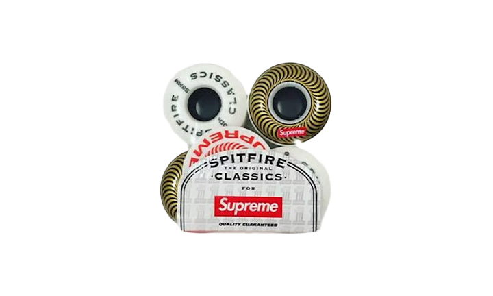 Supreme x Spitfire Classic Wheels (Set of 4) Gold