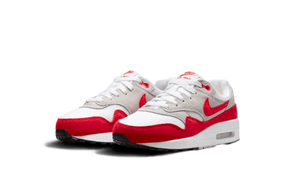 Air Max 1 White University Red Enfant (PS)