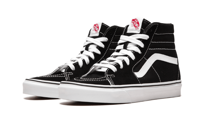 Sk8-Hi Black White