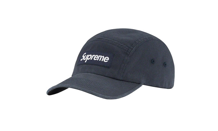 Supreme Washed Chino Twill Camp Cap Navy