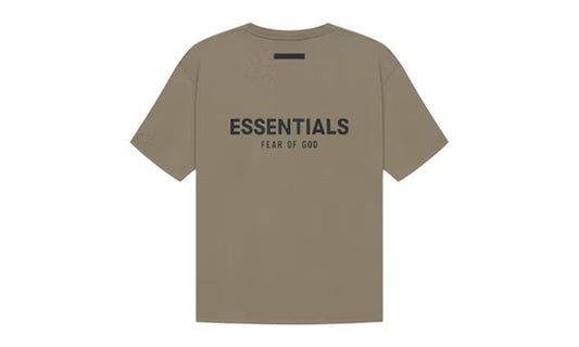 Fear of God Essentials Tee Black Velvet Taupe